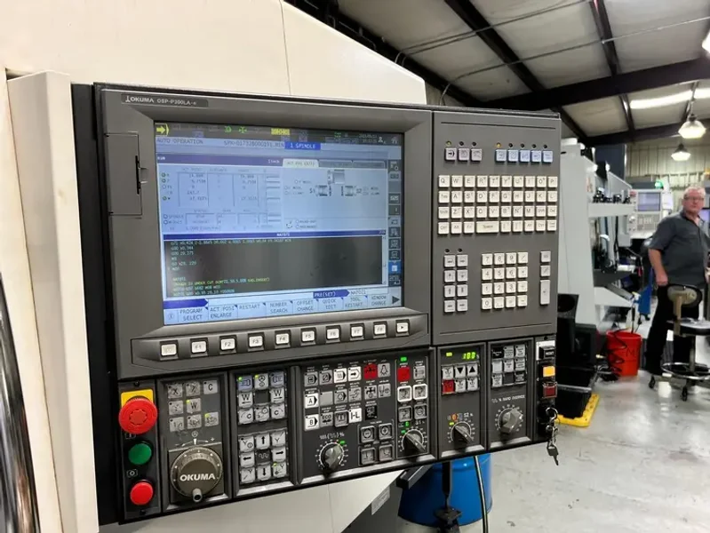 2018 OKUMA GENOS L300-MYW-E | Lathes, CNC (3-Axis or More)