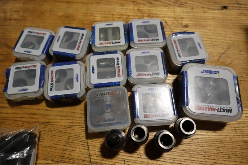 Assorted Indexable Tooling - Drills, Turning, ER16 Collet Holders- Auction Item