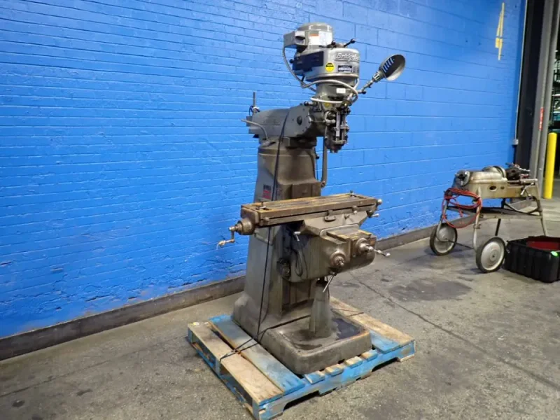 BRIDGEPORT 32" X 9" VERTICAL MILL  -  07277