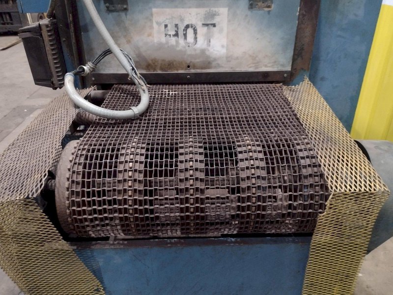 12&quot; x 33&quot; PASS-THROUGH WIRE MESH BELT TEMPER OVEN: STOCK #16262
