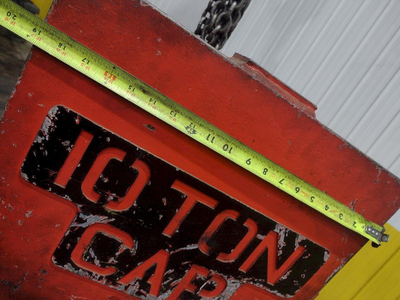 20,000 LBS X 42" BUSHMAN MODEL #624SL COIL LIFT C-HOOK: YOBRO #24520