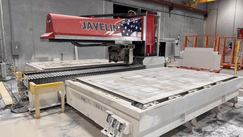 PARK INDUSTRIES JAVELIN CNC SAWJET 2024 DUAL TABLE