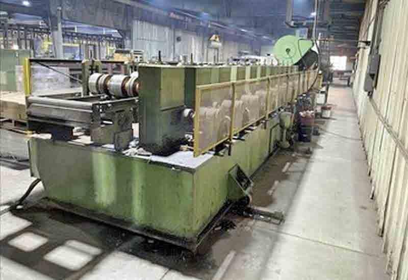 12 STAND X 30&quot; X 4&quot; ARBOR BRADBURY ROLLFORMING LINE: STOCK #21718