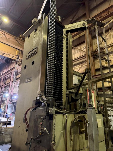 6" GRAY MODEL 6600-FCO FLOOR TYPE CNC HORIZONTAL BORING MILL. STOCK # 0655426
