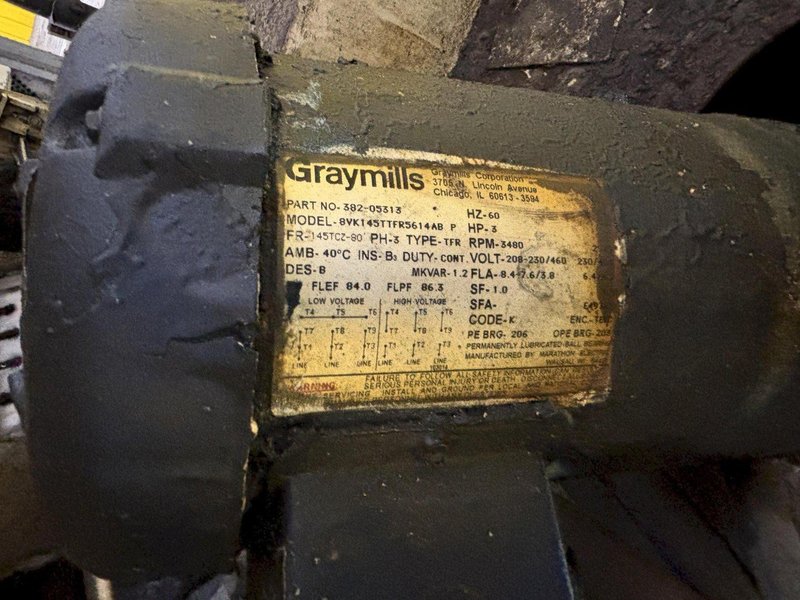 40 GPM BARNES MODEL RMP-25 COMBINATION MAGNETIC SEPERATOR &amp; FABRIC COOLANT FILTERING SYSTEM: STOCK #22303