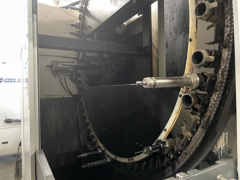 Mori Seiki NHX 4000 Horizontal Machining Center With M730BM Control, Through-Spindle Coolant, 12,000 RPM Spindle, Tool Presetter