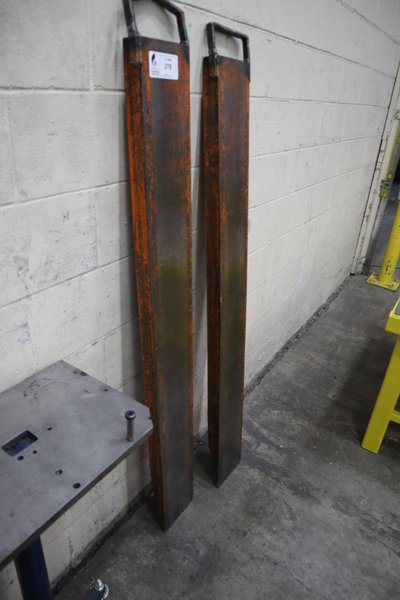 Fork Extensions 60&quot;, 6&quot; Channel Fork Width- Auction Item