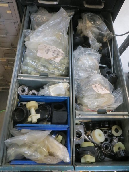 (2) 11 Drawer Cabinets and Contents - Auction Item