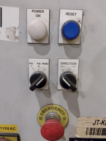 10,000 LB 5 TON RED-D-ARC MODEL #CR5 TANK TURNING ROLLS, POWER &amp; IDLER 110V POWER: YOBRO #24746