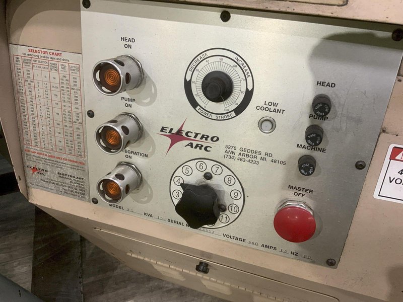 1-1/4 ELECTRO ARC MODEL #2S TAP DISINTEGRATOR: STOCK #80862