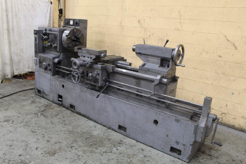 24&quot;/34&quot; X 69&quot;/96&quot; TURRI SLIDING BED LATHE: STOCK #72424