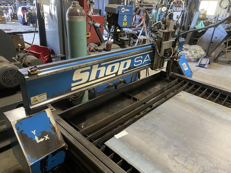 4′ x 8′ Shopsabre ShopMaster Pro 8 Plasma, 2020 – Powermax 105