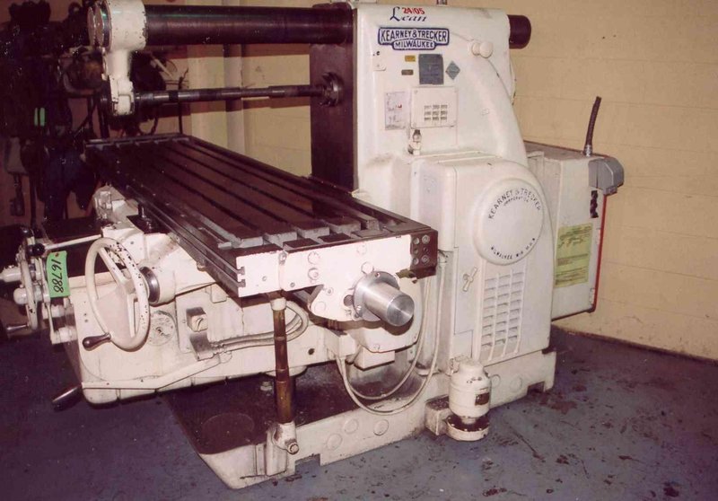 KEARNEY &amp; TRECKER MODEL #430-TF20 PLAIN HORIZONTAL MILL: STOCK #16788
