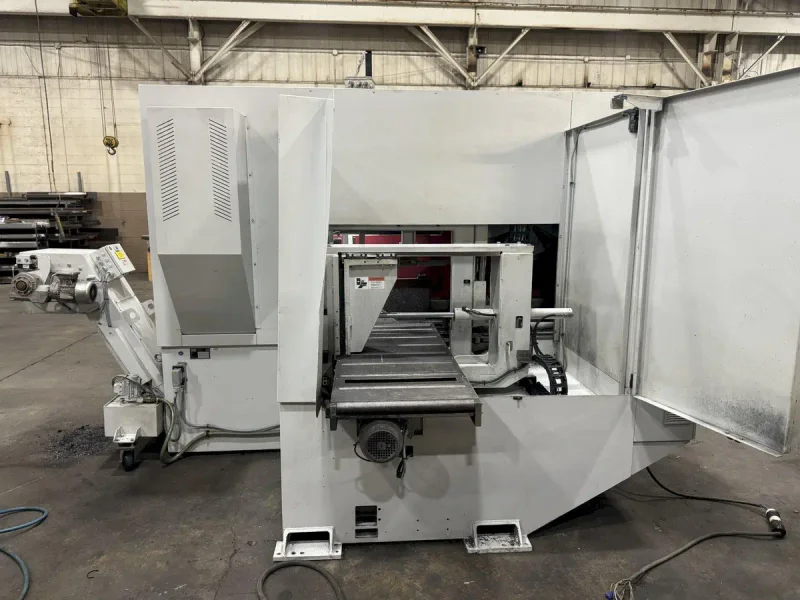 USED BEHRINGER 20" X 16" DUAL POST AUTOMATIC BANDSAW MODEL HBE 411A, Year: 2021