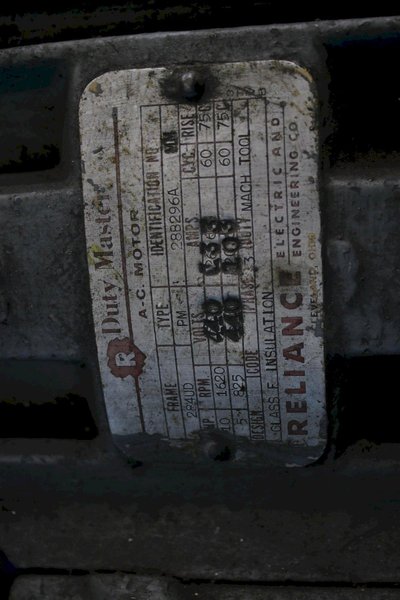 #3 WARNER &amp; SWASEY MODEL #2200  TURRET LATHE STK #76268