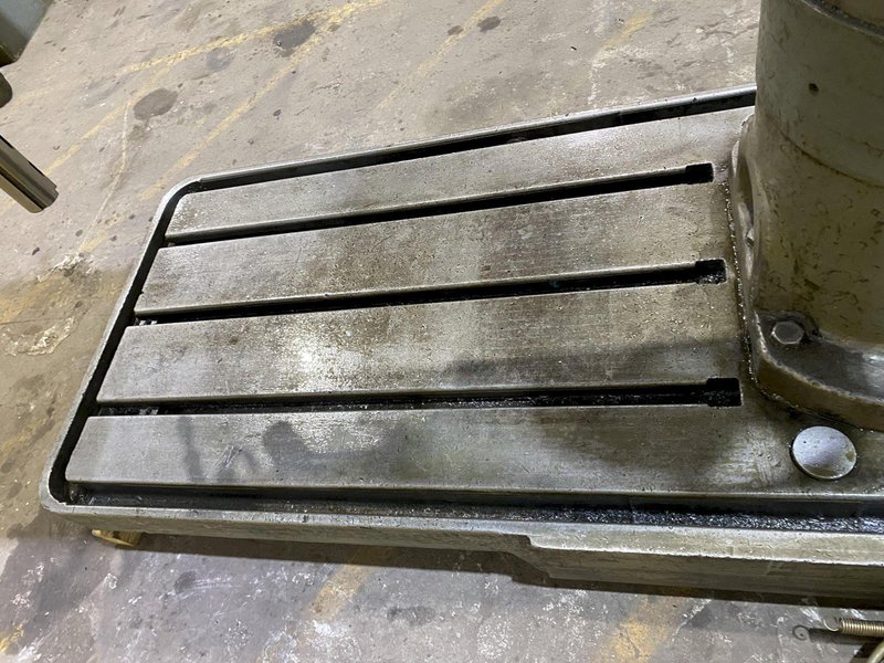 4&#039; X 11&quot; CARLTON MODEL #1A RADIAL ARM DRILL: STOCK #20394