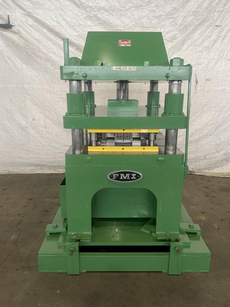 50 TON FRANKLIN (FMI) MODEL #SP-50 HYDRAULIC CUTOFF PRESS: STOCK #16972