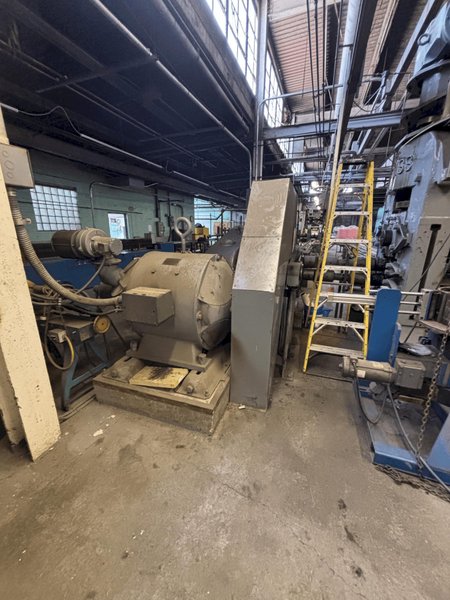 Bliss 9&quot; x 22&quot; x 20&quot; 4Hi Work Roll Driven Bonding Mill