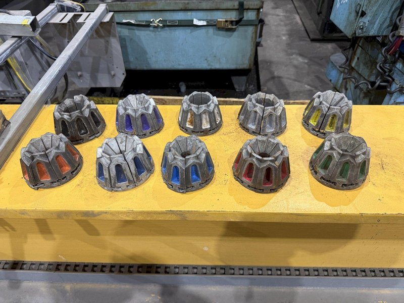 CAT CRIMPUTER HOSE CRIMPING &amp; COUPLING PRESS , WITH TOOLING DIES &amp; ENERPAC HYDRUALIC UNIT: YOBRO #24865