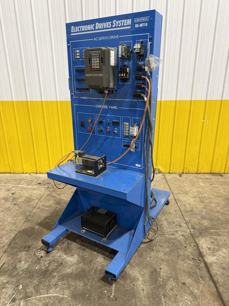 AMATROL MODEL #85-MT10 ELECTRONIC DRIVES SYSTEM TRAINING &amp; TESTING STAND: YOBRO #24915
