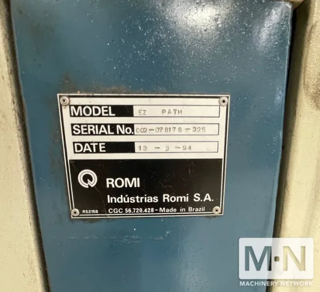 Bridgeport Romi EZ-Path CNC Lathe, 1994