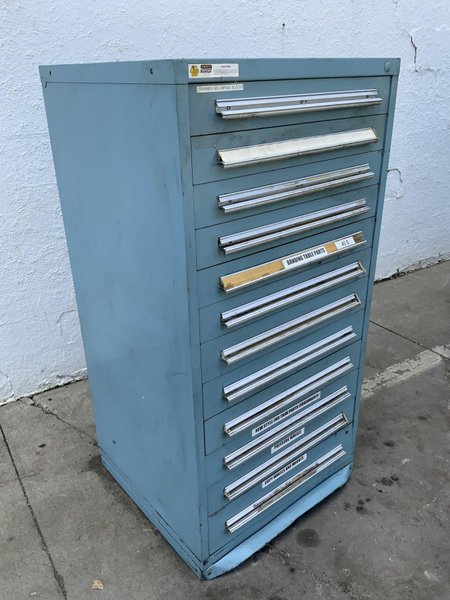12 DRAWER VIDMAR CABINET: STOCK #81359