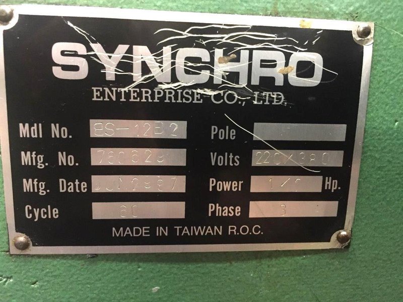 Synchro BS-12B2 Paper Clip Machine