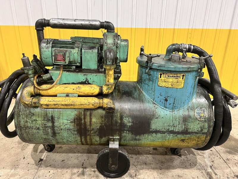 5 HP YELLOW BELLIED ELECTRIC POWERED SUMP SUCKER: STOCK #21966