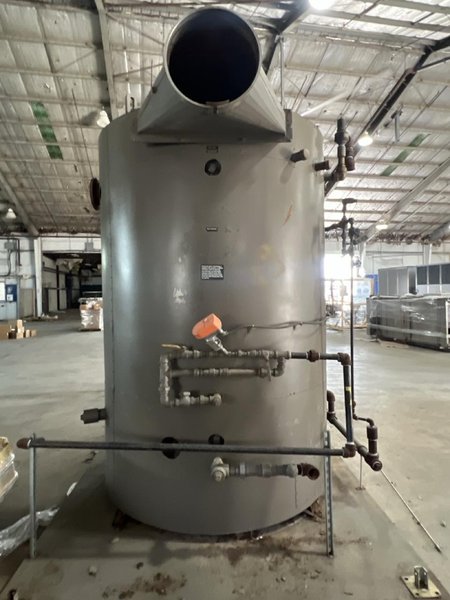 Fulton VMP-150 150 HP 5,175 Lb/Hr Natural Gas-Fired Vertical Steam Boiler, 2018