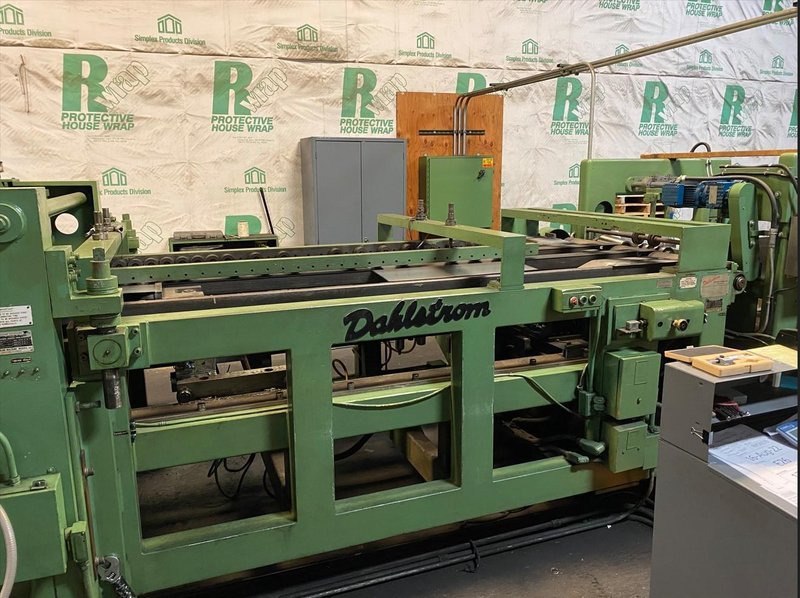 20,000 LB X 48&quot; X .078&quot; DAHLSTROM CUT THE LENGTH LINE. STOCK # 0849522