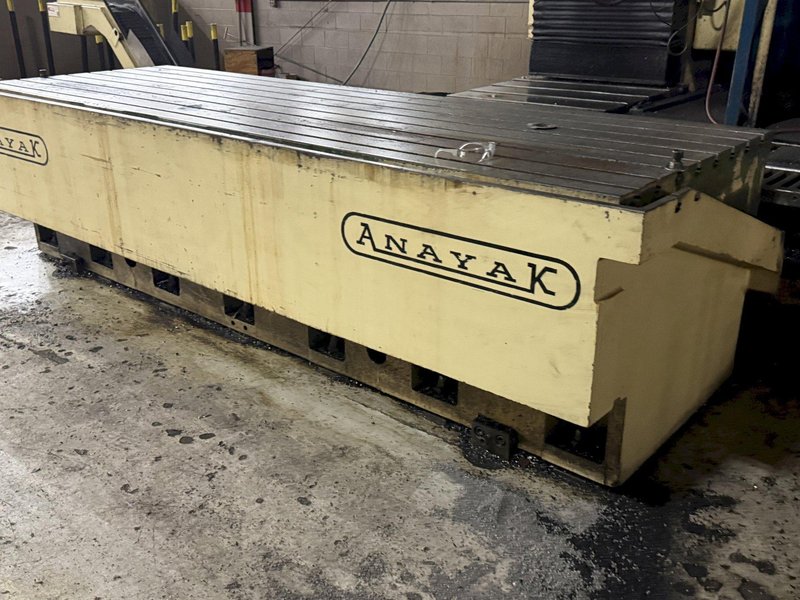 15' x 68"' x 44" HIGH ANAYAK HEAVY DUTY T-SLOTTED LAYOUT TABLE : YOBRO #26336