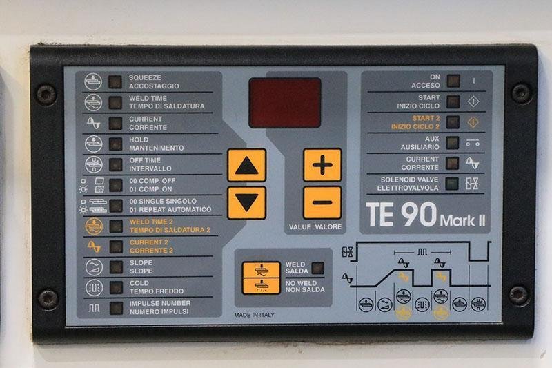 50 KVA LORS TECNA ROCKER TYPE SPOTWELDER MODEL 4622N