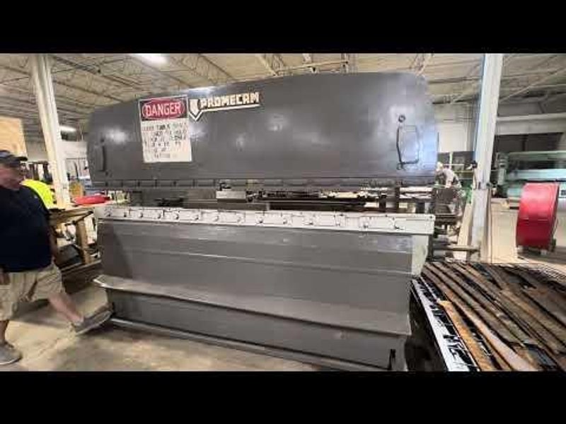 USED PROMECAM MODEL RG-80-30 10' x 88 TON UP-ACTING HYDRAULIC PRESS BRAKE