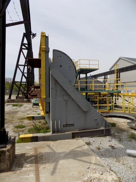 120,000 LBS (60 TON) ARONSON MODEL #G1200 POWERED WELDING POSITIONER: STOCK 15007
