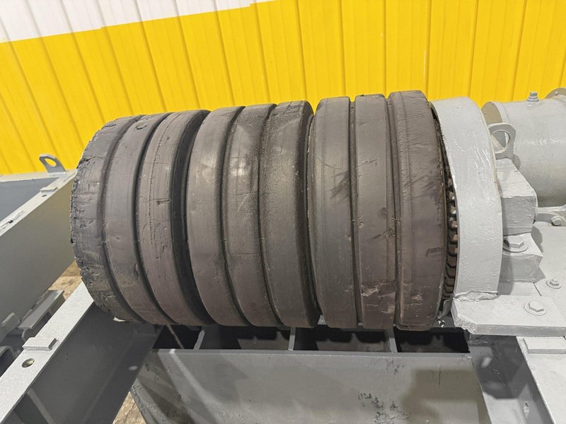 120 TON (240,000 LBS) RANSOME PANDJIRIS POWERED TANK TURNING ROLLS, POWER &amp; IDLER: STOCK #23144