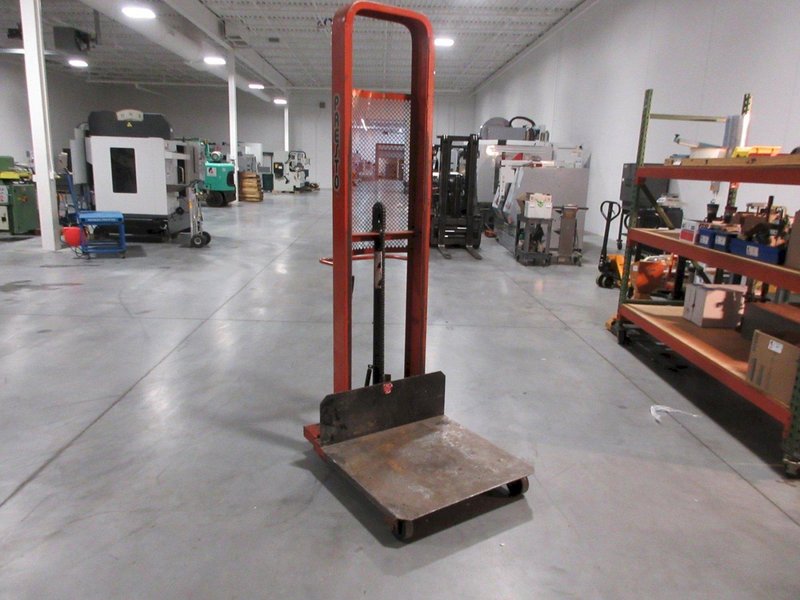 PrestoLifts Hydraulic Stacker Lift Truck M378 1000 Lb - Auction Item