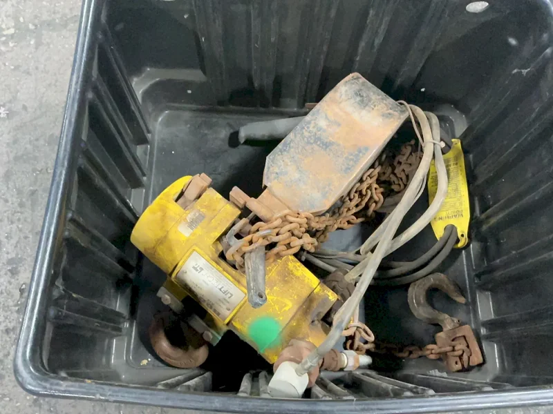 BUDGIT 1000 LBS AIR HOIST  -  BAHC5045