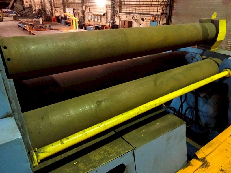 10' X 1" KUMLA MODEL PV7H HYDRAULIC PYRAMID PLATE ROLL: #67336