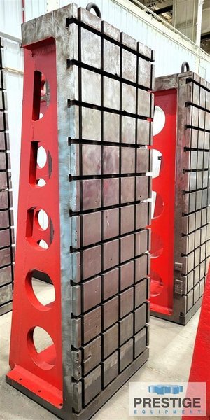 95.75&quot; x 35.75&quot; Heavy Duty T-Slotted Angle Plates, Qty. 2