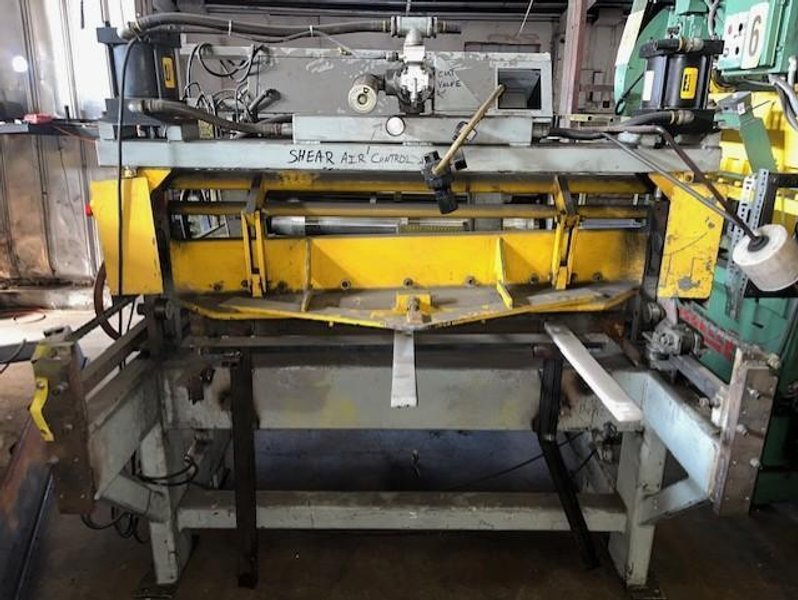 48" x 0.030" x 10,000# Welty Way Slear Line STOCK #3804