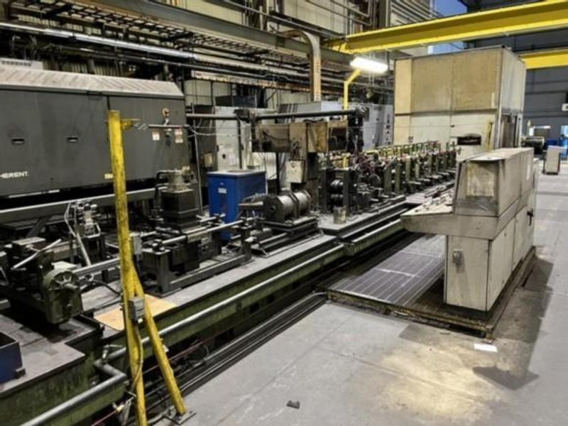 2&quot; x .160&quot; Oto Mill Laser Stainless Tube Mill Line