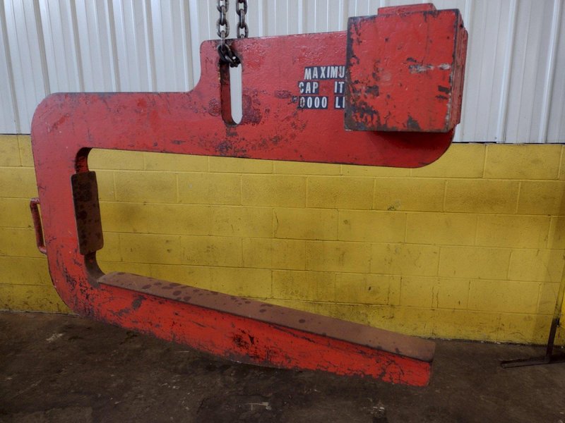 10,000 LBS 5 TON X 48&quot; BUSHMAN C HOOK COIL LIFTER: STOCK 17144