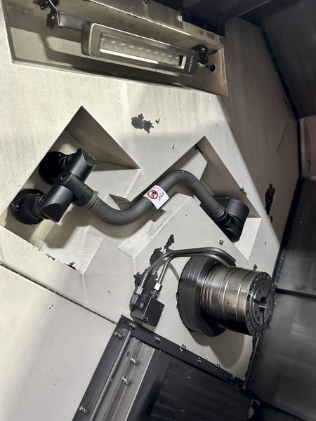 Hwacheon T2-2T SMC Used Twin Spindle Twin Turret CNC Lathe For Sale - 2013