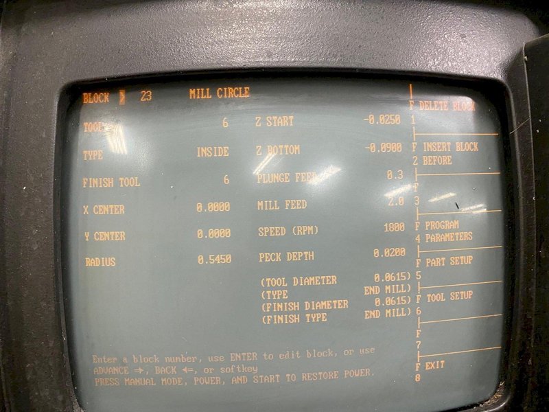 HURCO HAWK 5M 3-AXIS CNC VERTICAL MILL