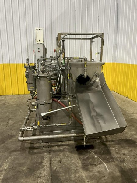 2018 JENFAB STAINLESS MODEL #LJ 19" ROTARY DRUM WASH / RINSE / DRAY PARTS WASHER SYSTEM: YOBRO #24681