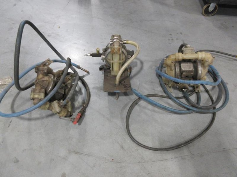 Air Driven Fluid Transfer Pumps (3 Pcs), Sandpiper and Other Brands- Auction Item