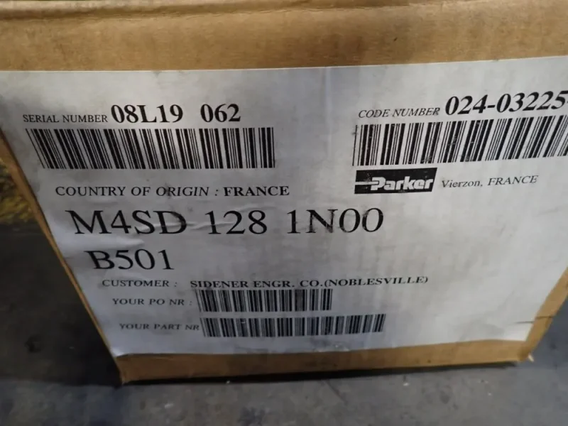 DENISON HYDRAULICS VANE MOTOR   -  M4SD-128-1N00-B501