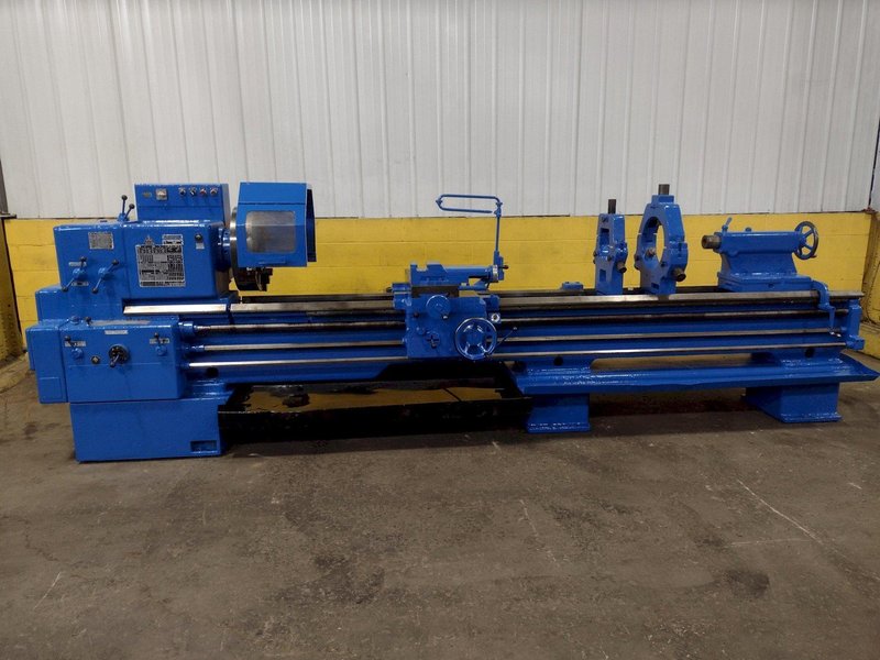 25&quot; x 120&quot; TOS MODEL #SN63B GAP BED ENGINE LATHE W/ 3&quot; HOLE: STOCK 13650