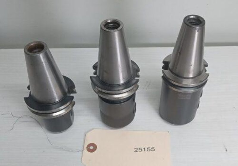3x Cat 40 Tool Endmill Holders Weldon 1.25″ 0.75″  Kingston Kennametal Ultradex