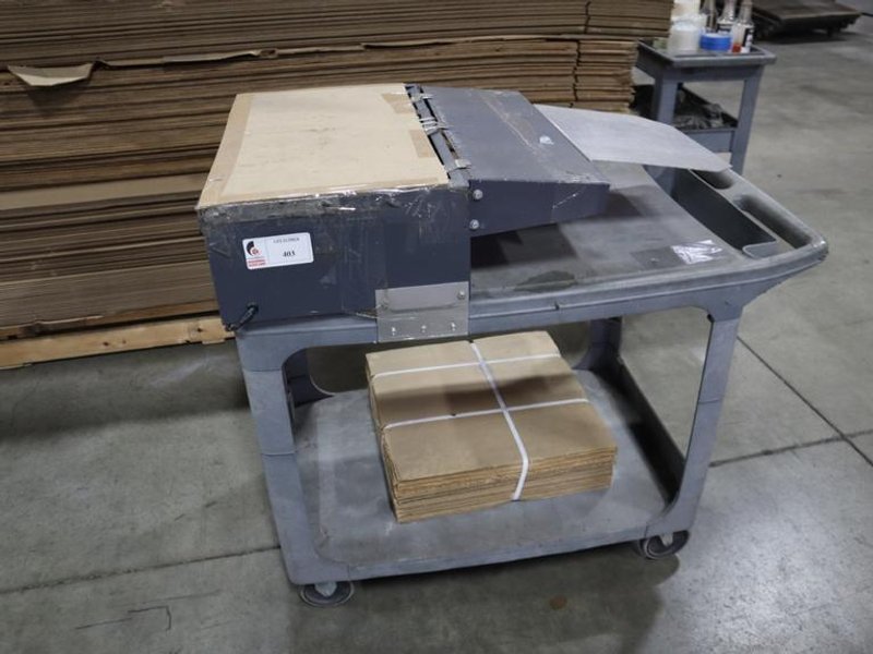 Allied Automation Titan Bagmaster 501 - Bag Opener and Filler - Blower Style w Cart- Auction Item
